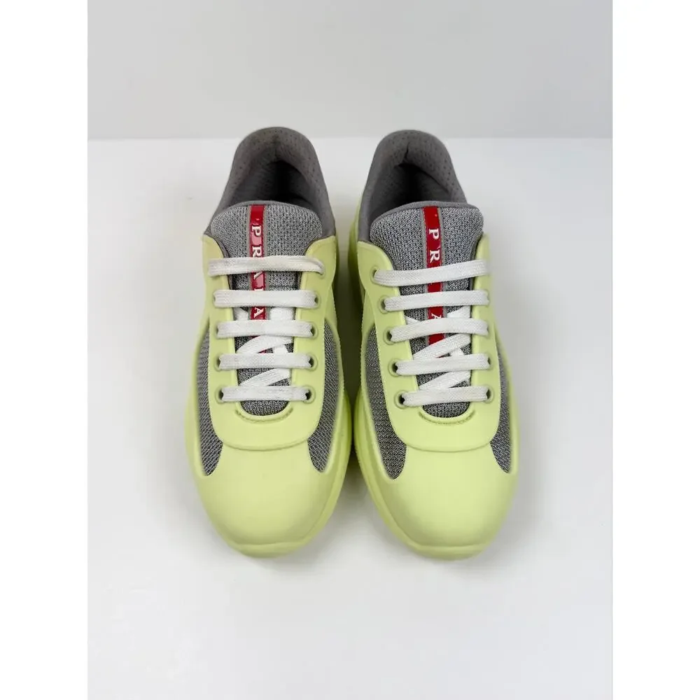 Size 37/7 - Prada Americas Cup Lime Green Women’s